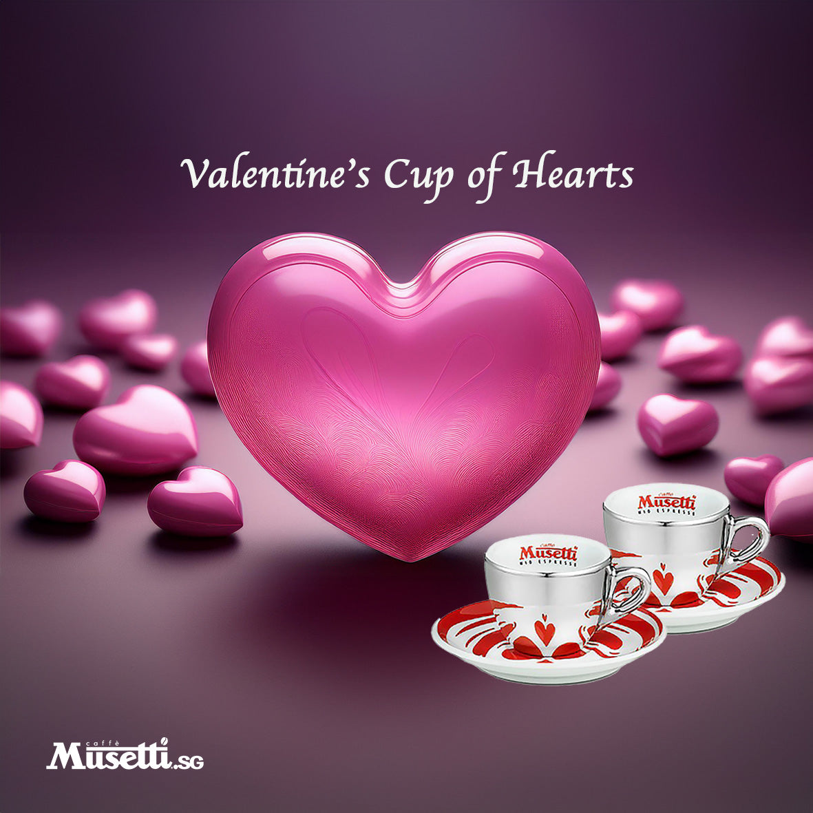 VALENTINE'S CUP OF HEARTS