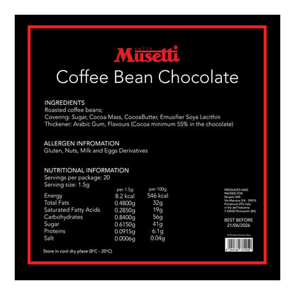 MUSETTI COFFEE BEAN CHOCOLATE