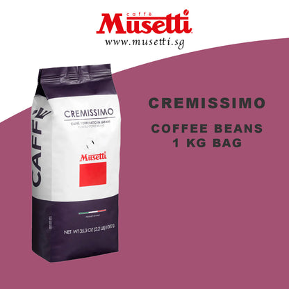 MUSETTI COFFEE BEANS CREMISSIMO 1 KG