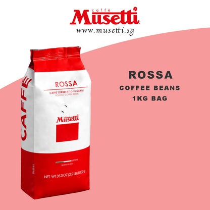 MUSETTI COFFEE BEANS  ROSSA 1 KG